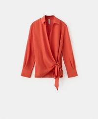 Mango Women's Bow Detail Shirt