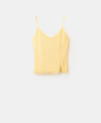 Mango Women's Lace Detail Top