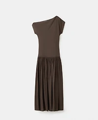 Mango Women's Asymmetrical Flared Dress