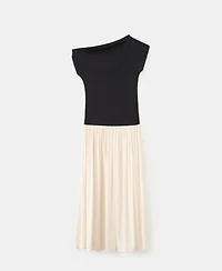 Mango Women's Asymmetrical Flared Dress