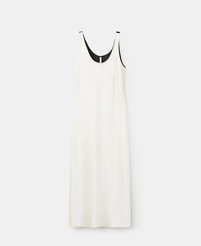 Mango Women's Bicolor Midi Dress