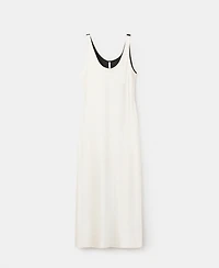 Mango Women's Bicolor Midi Dress