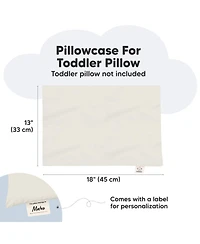 KeaBabies Toddler 13X18 Pillowcase, Soft Waterproof Pillow Protector Cover for Kids, Boys, Girls, Travel