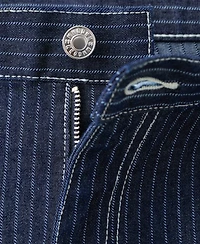 Mango Women's Straight Striped Jeans