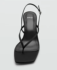 Mango Women's Strappy Heeled Sandals