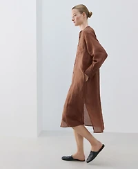 Mango Women's Ramie Nightgown