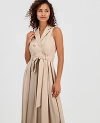 Anne Klein Women's Sleeveless Trench Dress