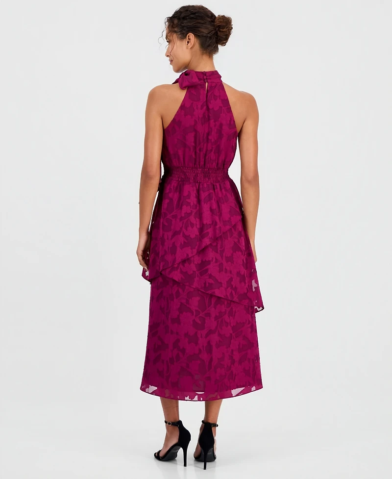 Anne Klein Women's Tiered Midi Dress