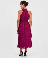 Anne Klein Women's Tiered Midi Dress