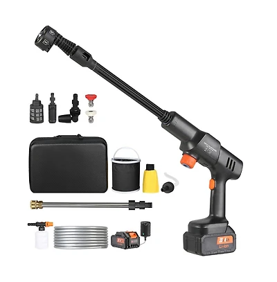 Sugift Cordless Pressure Washer 652 Psi 1.0 Gpm Portable Power Cleaner
