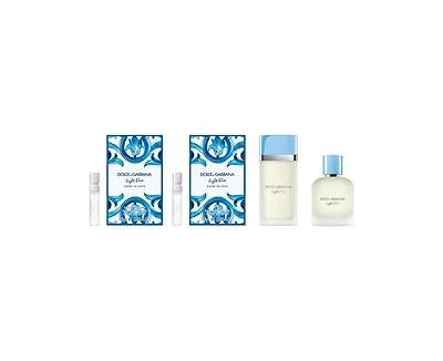 Free 4-Pc. Light Blue Mini Bundle with $150 Dolce&Gabbana Fragrance collection purchase