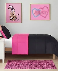 Juicy Couture Timeless Leopard Finely Soft Washable Accent Rug, 24" x 48"
