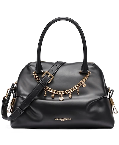 Karl Lagerfeld Paris Charlaine Medium Satchel Handbag