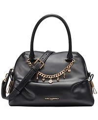 Karl Lagerfeld Paris Charlaine Medium Satchel Handbag