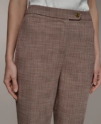 Donna Karan New York Women's Mid-Rise Straight-Leg Pants