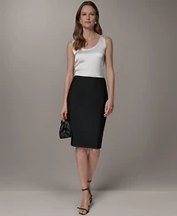 Donna Karan New York Women's Pencil Midi Skirt