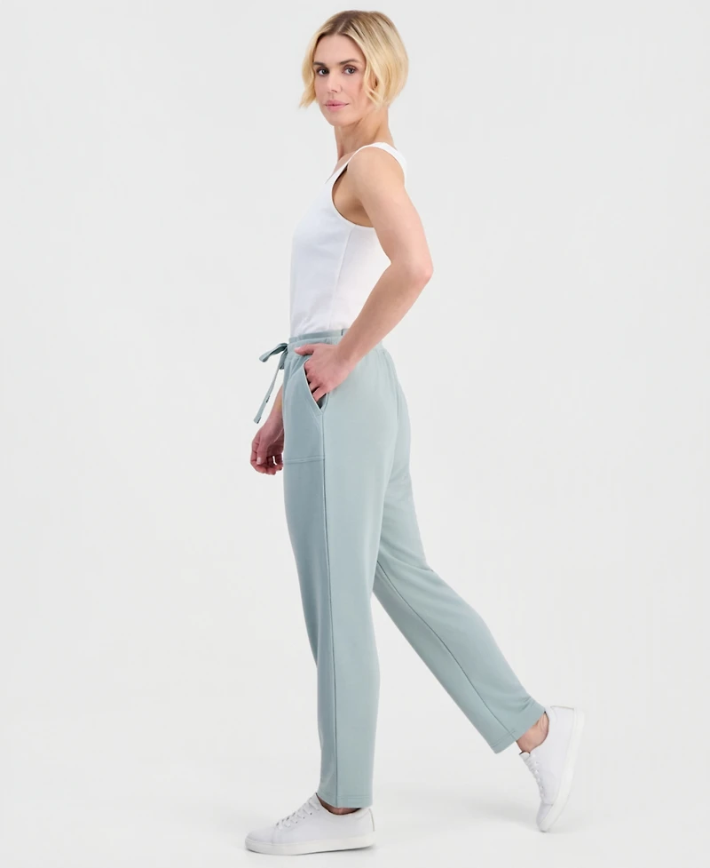 Style & Co Petite Luxsoft French Terry Fleece Sweatpants, Macy's Exclusive