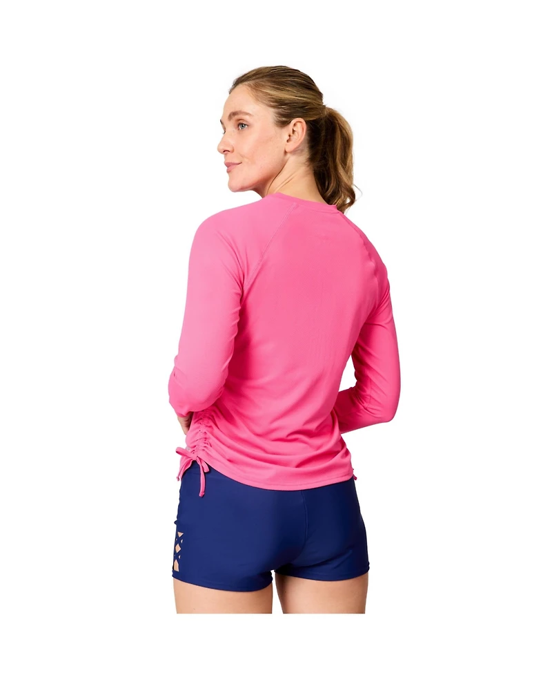Free Country Women's SunFree Quarter Zip Upf Sunshirt