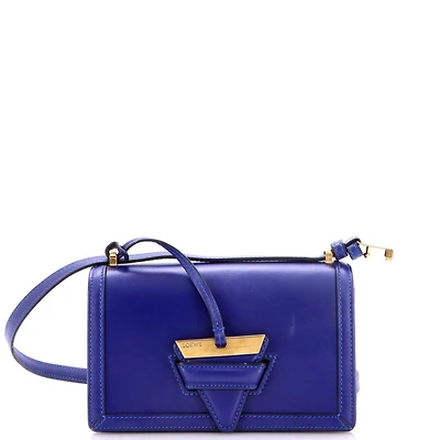 Pre-Owned Loewe Small Barcelona Shoulder Bag Leather