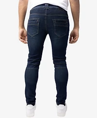 Raw X Men's Skinny Fit Moto Jeans