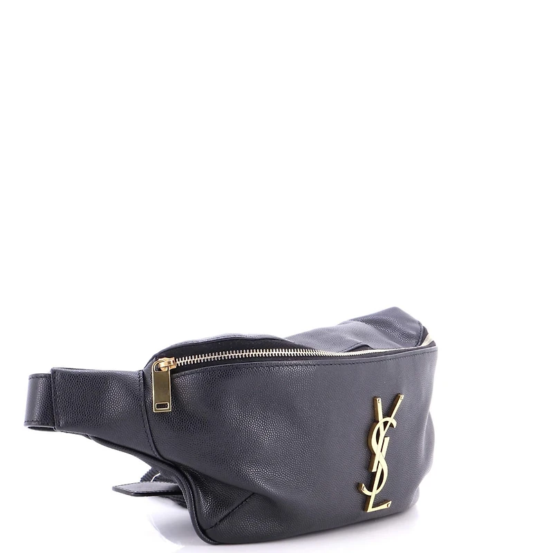 Pre-Owned Saint Laurent Classic Monogram Belt Bag Leather