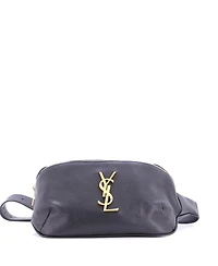 Pre-Owned Saint Laurent Classic Monogram Belt Bag Leather
