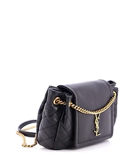 Pre-Owned Saint Laurent Mini Nolita Satchel Quilted Leather