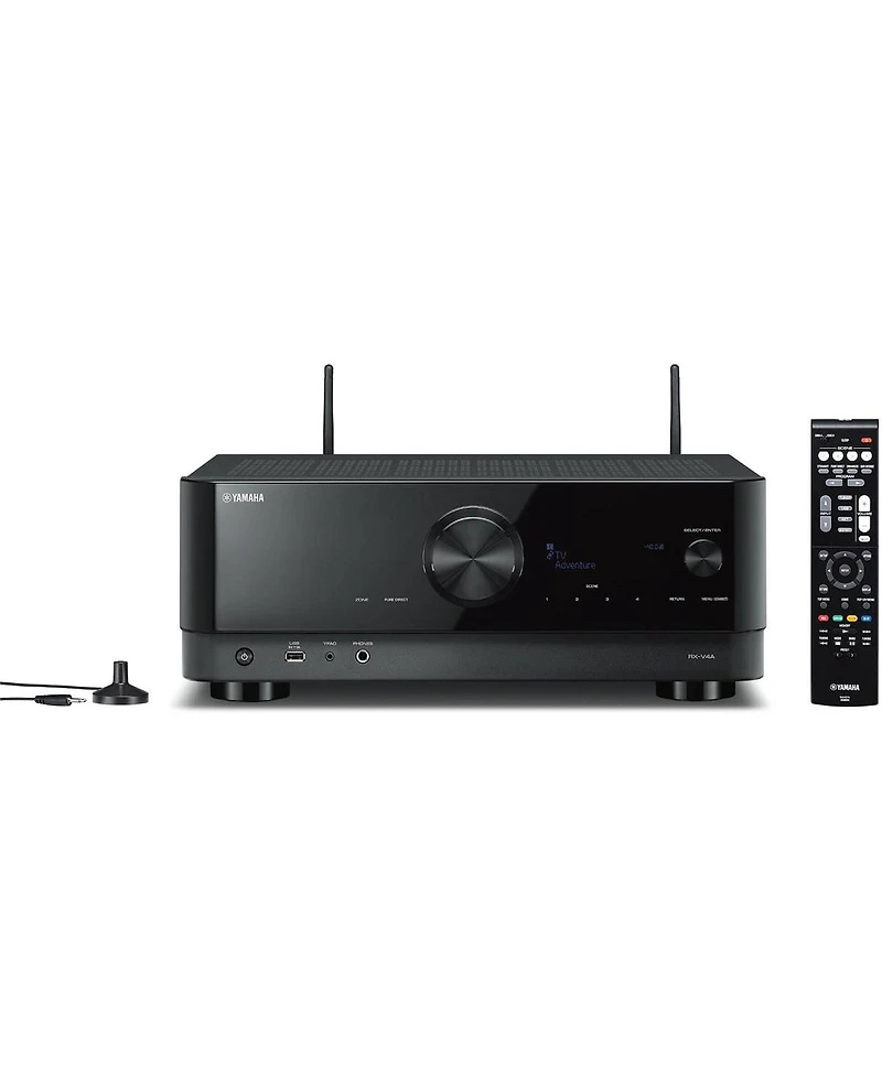 Klipsch Reference R-610F 5.1 Home Theater System,with Yamaha Rx-V4A 5.2-Channel Av Receiver with 8K Hdmi and MusicCast