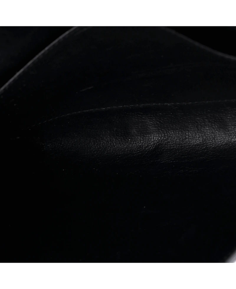 Pre-Owned Saint Laurent Uptown Chain Wallet Leather