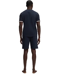 Hugo Boss Men's Cotton Mid-Rise Iconic Shorts