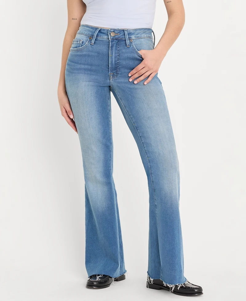 Good American Women's Flared Ankle Jeans