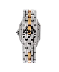 Pre-Owned Cartier Panthere de Cartier Quartz Watch in Stainless Steel and Gold 27mm