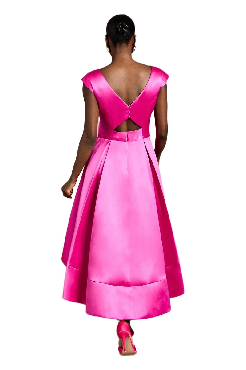 Coast Women's Twill Hi-lo Midi Dress