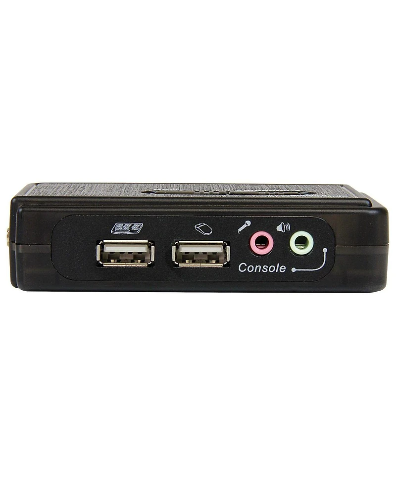 StarTech.com 2 Port Usb Kvm Switch Kit with Audio and Cables