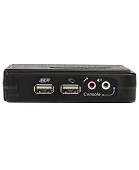 StarTech.com 2 Port Usb Kvm Switch Kit with Audio and Cables