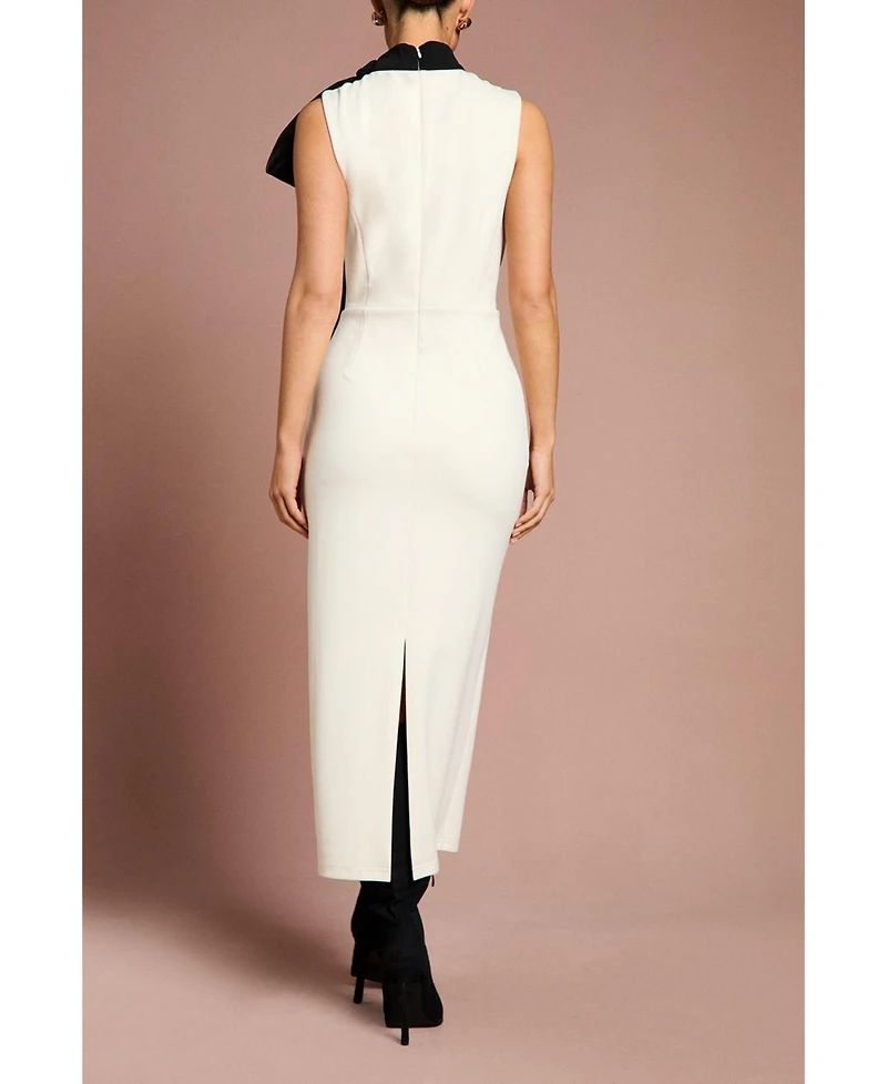 Coast Women's Organza Pussybow Column Midi Dress