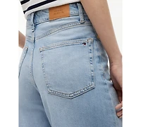 Tommy Hilfiger Women's Stretchy Wide-Leg Jeans