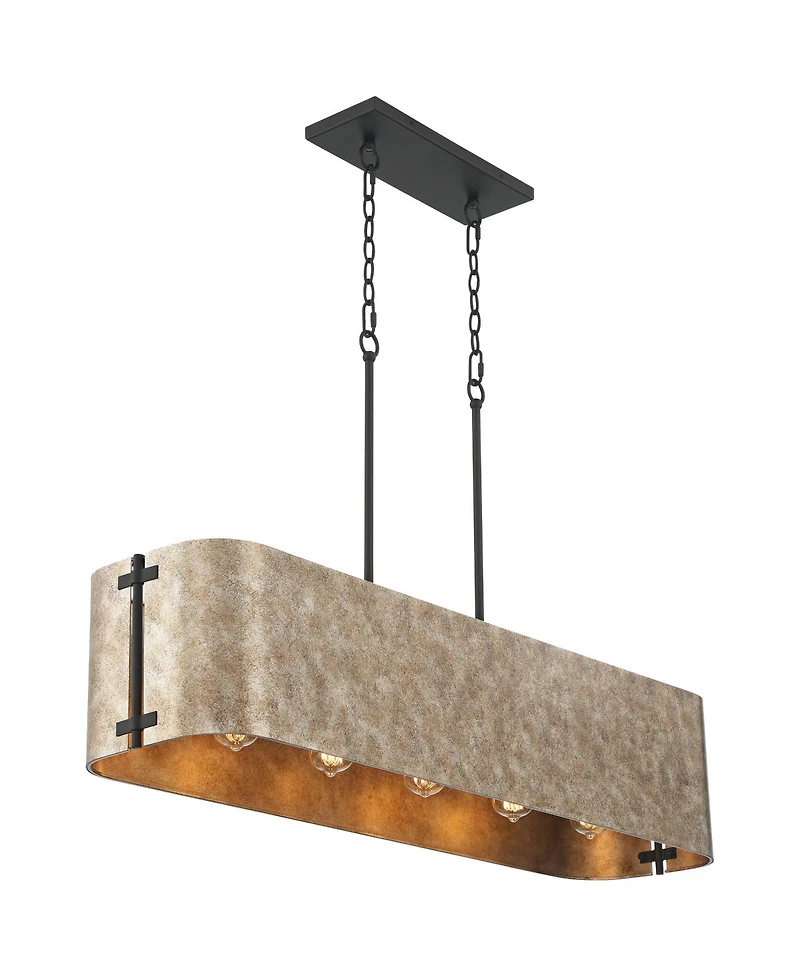 Possini Euro Design Possini Euro Julian Rustic Silver Island Pendant