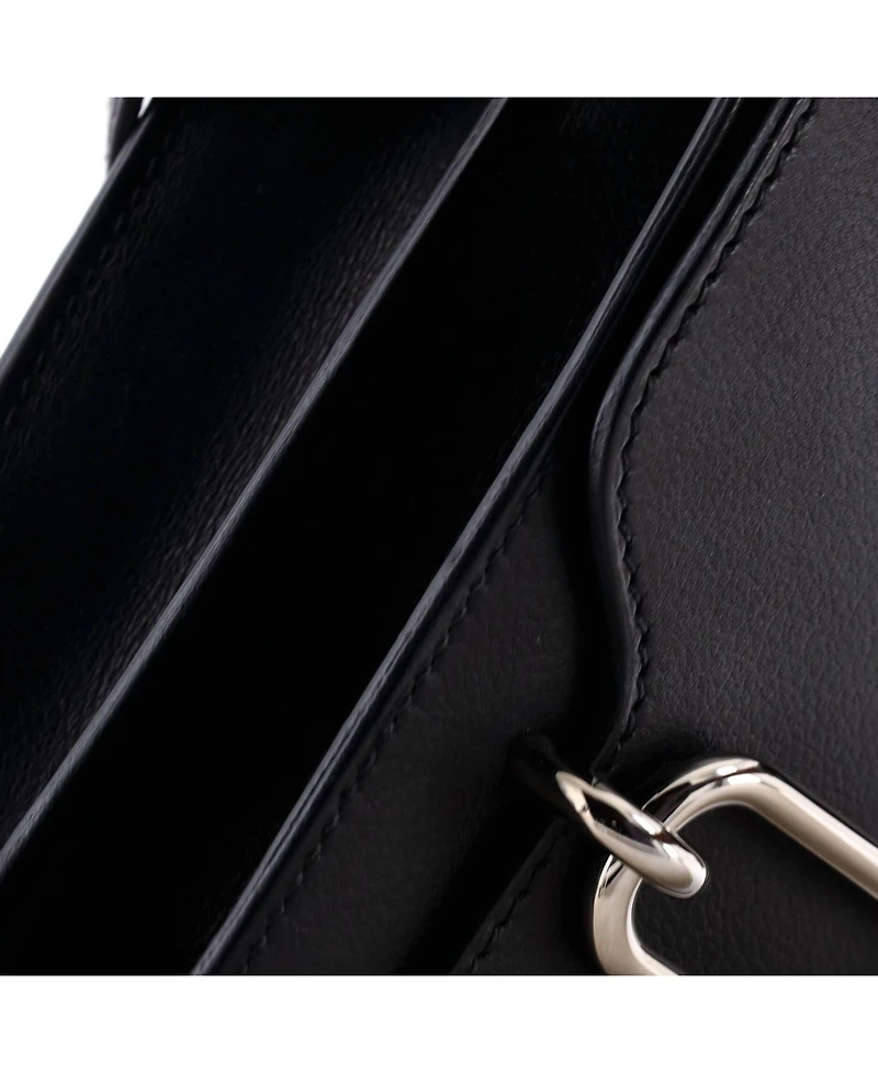 Pre-Owned HERMES 18 Roulis Bag Evergrain