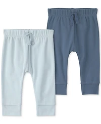 Carter's Baby Girls' and Boys' Pull-On Pants, 2-Pack
