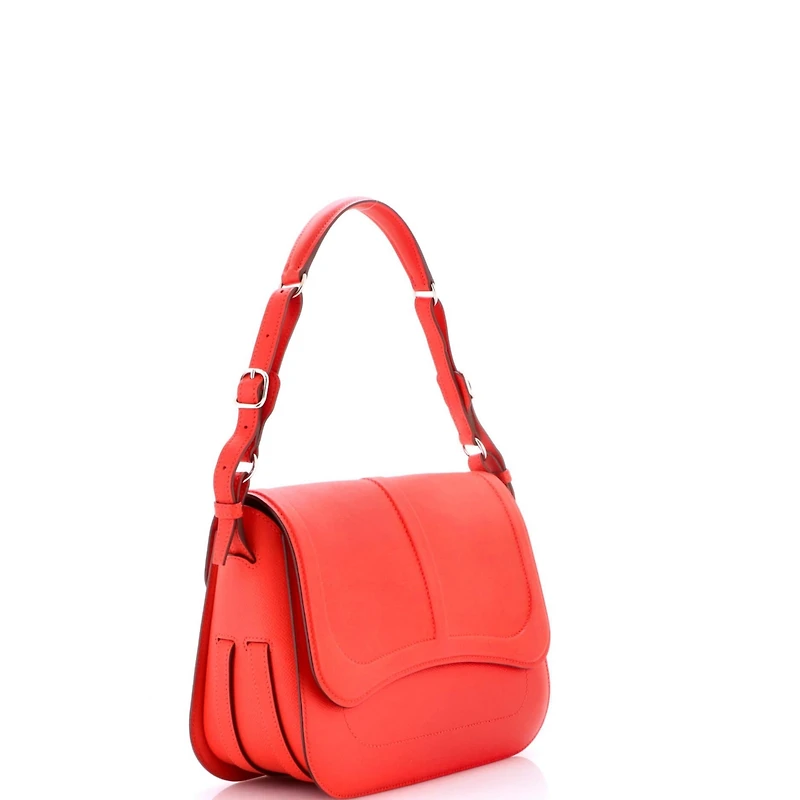 Pre-Owned HERMES Harnais Shoulder Bag Epsom and Swift