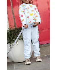 Holly and Beau Girls Long Sleeve Cotton Crew Neck Sweatshirt