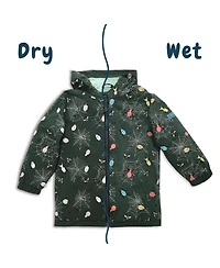 Holly and Beau Color Changing Hooded Raincoat