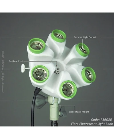 Linco Flora Fluorescent Light Bank