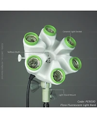 Linco Flora Fluorescent Light Bank