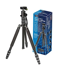 VidPro At-77 VentureMaxx Professional 4-Section Aluminum Travel Tripod with Ball Head
