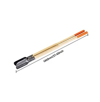 Sugift Post Hole Digger Heavy Duty Wood Handle for Gardening