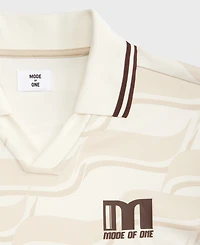 Mode of One Men's Relaxed-Fit Varsity Polo Shirt, Macy's Exclusive