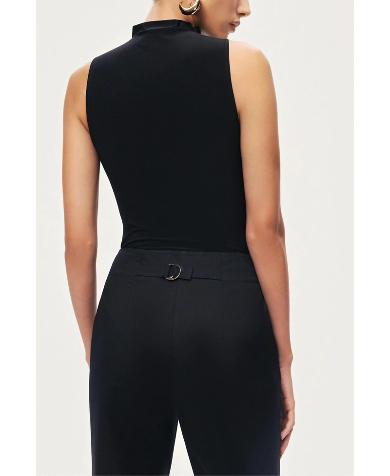 Nocturne Women's Gold Button Detail Pants