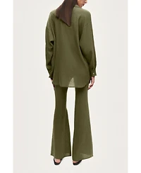 Nocturne Women's Flared High Waist Pants